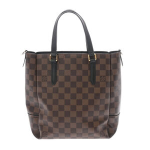 LOUIS VUITTON Damier Belmont NV Brown Canvas Handbag